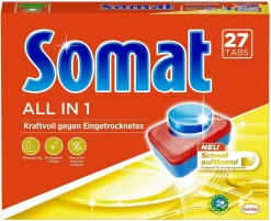 Somat Tabs 10 All In 1 Extra 25 Spülmaschinentabs 450g Spülmaschinenreiniger -Reinigungsserien Laden 01ea5312 7101 4953 b03b ac8c01544bf6 2