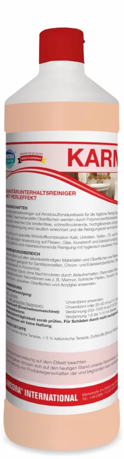 ARCORA Sanitärunterhaltsreiniger BILANZ FRESH, 1L -Reinigungsserien Laden 0297cfc1 ec50 44fb 908a f465e93bb1e3 1 scaled