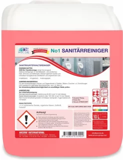 ARCORA Sanitärunterhaltsreiniger No1 SANITÄRREINIGER, 10L