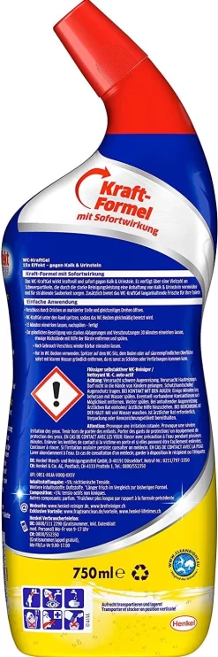 Bref Power WC-KraftGel 15x Effekt 750 Ml WC Reiniger Reinigung Badreiniger -Reinigungsserien Laden 10ff015f 4bdb 4544 989b 5ea685baeb3e