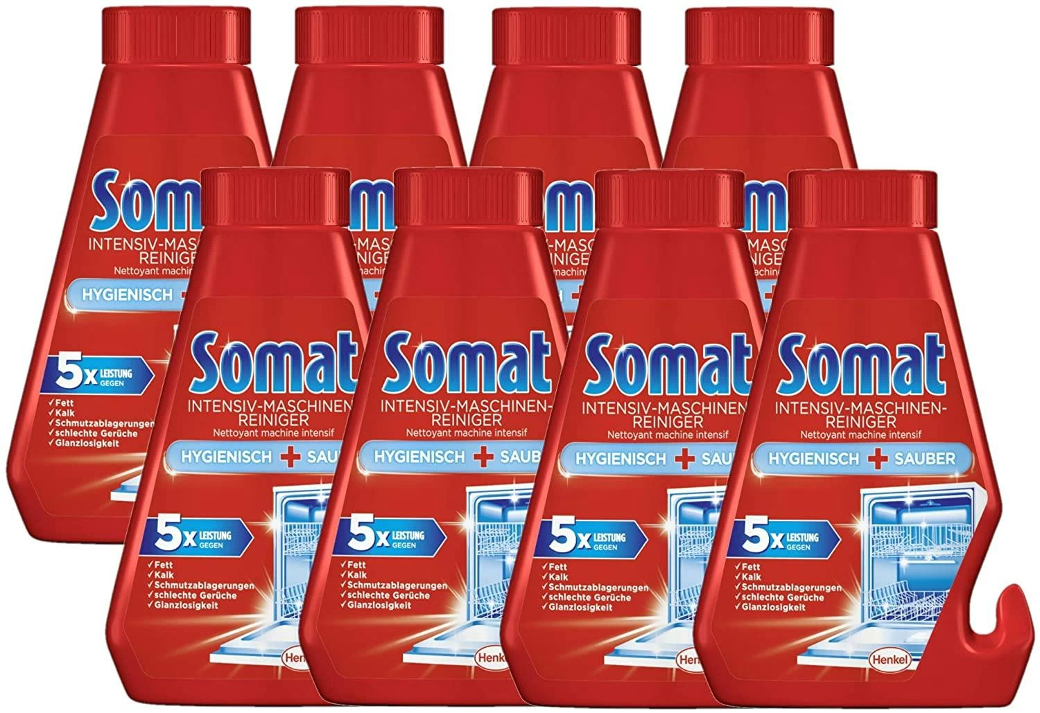 Somat Intensiv-Maschinenreiniger Spülmaschinen Reiniger Spülen Waschen 4x250 Ml 2 Somat Intensiv-Maschinenreiniger Spülmaschinen Reiniger Spülen Waschen 4x250 Ml – Bild 2