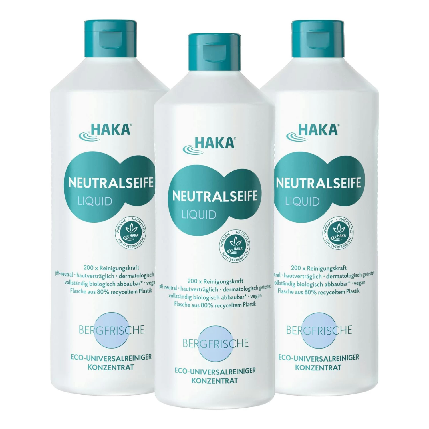 HAKA Neutralseife Liquid PurAllzweckreiniger Für Haushalt Und Auto, 3 X 1 Liter 4 HAKA Neutralseife Liquid PurAllzweckreiniger Für Haushalt Und Auto, 3 X 1 Liter – Bild 4