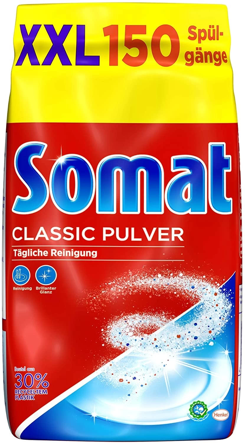 Somat Classic Spülmaschinen Pulver 2x3 Kg Geschirrspülreiniger Reinigung 3 Somat Classic Spülmaschinen Pulver 2x3 Kg Geschirrspülreiniger Reinigung – Bild 3