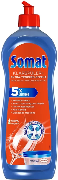 Somat Klarspüler Extra Trocken Effekt Geschirrspüler Geschirr 3x750ml Spülen -Reinigungsserien Laden 1c36a5b2 cba5 4ba6 a4e1 2c7d071d73c3