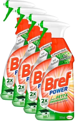 Bref Power Gegen Kalk Und Schmutz Kalkreiniger 4x750 Ml Sprühflasche Reiniger -Reinigungsserien Laden 258ddd64 f487 4181 aa46 375a9c0e2382 6