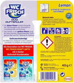 WC Frisch Duo-Duftspüler Lemon 5er Pack WC-Duftstein 1x5 Stück WC Reiniger -Reinigungsserien Laden 26f69f54 febb 4e7b a7ff ffc37344c6b3