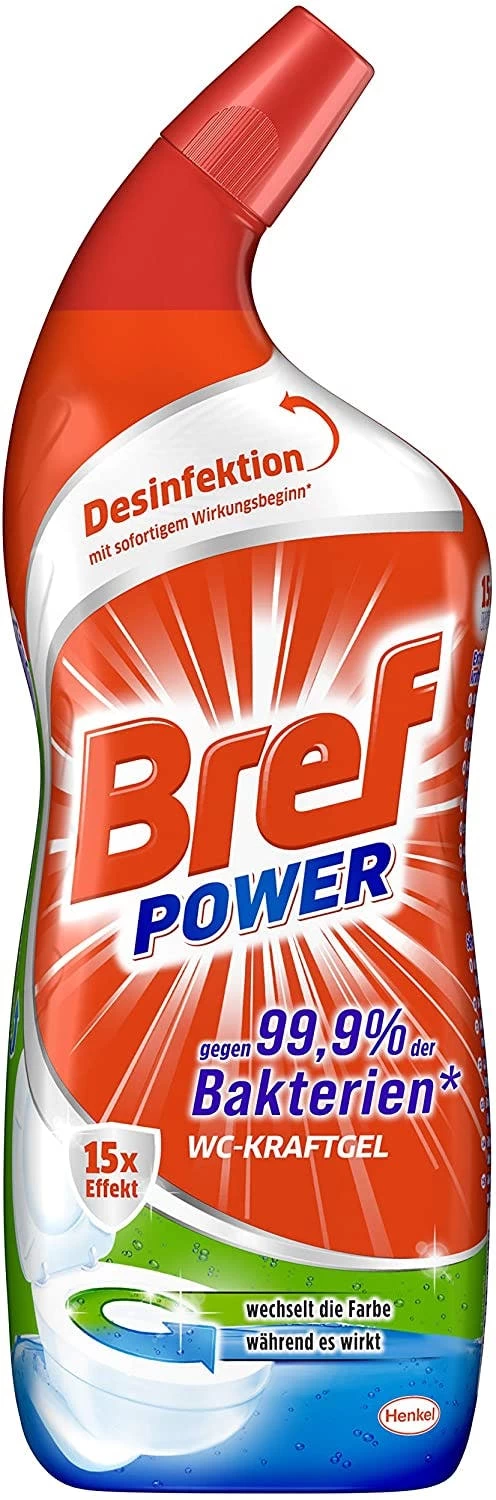 Bref Power WC Krafttabs Reiniger 15x Effekt 325g Abfluss Tiefenreinigung 2 Bref Power WC Krafttabs Reiniger 15x Effekt 325g Abfluss Tiefenreinigung – Bild 2
