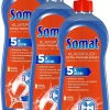 Somat Klarspüler Extra Trocken Effekt Geschirrspüler Geschirr 3x750ml Spülen