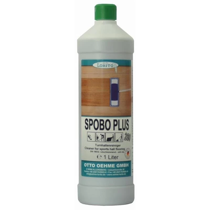 Wischpflege Spobo Plus Für Sportböden 10 Liter 2 Wischpflege Spobo Plus Für Sportböden 10 Liter – Bild 2