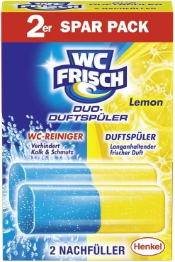 WC FRISCH Duo-Duftspüler 10er Pack Lemon WC Reiniger & WC-Duftstein 10x1 Stück 11 WC FRISCH Duo-Duftspüler 10er Pack Lemon WC Reiniger & WC-Duftstein 10x1 Stück -Reinigungsserien Laden 4a91e142 fc2d 471b a7d8 293a5f9c2366 1