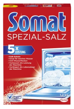 Somat Spezial-Salz 4er Pack Spülmaschinensalz Geschirrspülleistung 4x1,2kg -Reinigungsserien Laden 4b0b128e 4ad9 42c2 a70c 717147e1aa2a