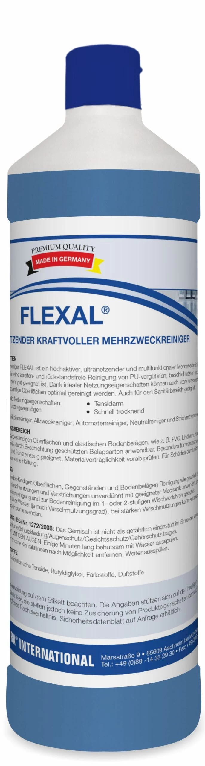 ARCORA Kraftvoller Mehrzweckreiniger FLEXAL, 1L 1 ARCORA Kraftvoller Mehrzweckreiniger FLEXAL, 1L