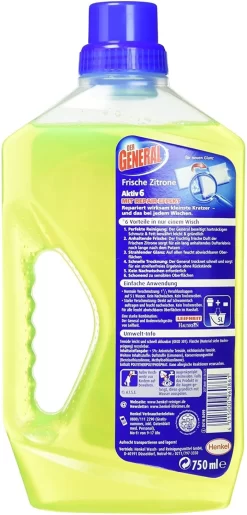 Der General Universal Frische Zitrone Allzweckreiniger 750 Ml Reiniger -Reinigungsserien Laden 56ff2b68 7a3b 4d82 a7b9 66b8892dd193