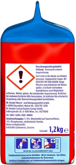 Somat Classic Pulver Geschirrspülmittel 1200 G Für 60 Reinigungen Reiniger -Reinigungsserien Laden 623ef361 12ef 4c87 a0bc 982972403378