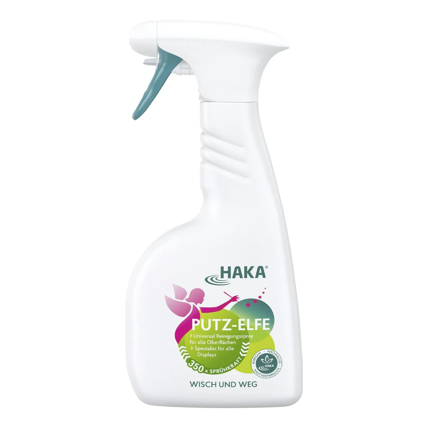 HAKA Putz-Elfe Universalreinigungsspray Für Glas, Displays, 500ml 1 HAKA Putz-Elfe Universalreinigungsspray Für Glas, Displays, 500ml