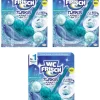WC FRISCH Kraft Aktiv Türkisspüler Meeresfrische 3x50g WC-Reiniger Reinigung