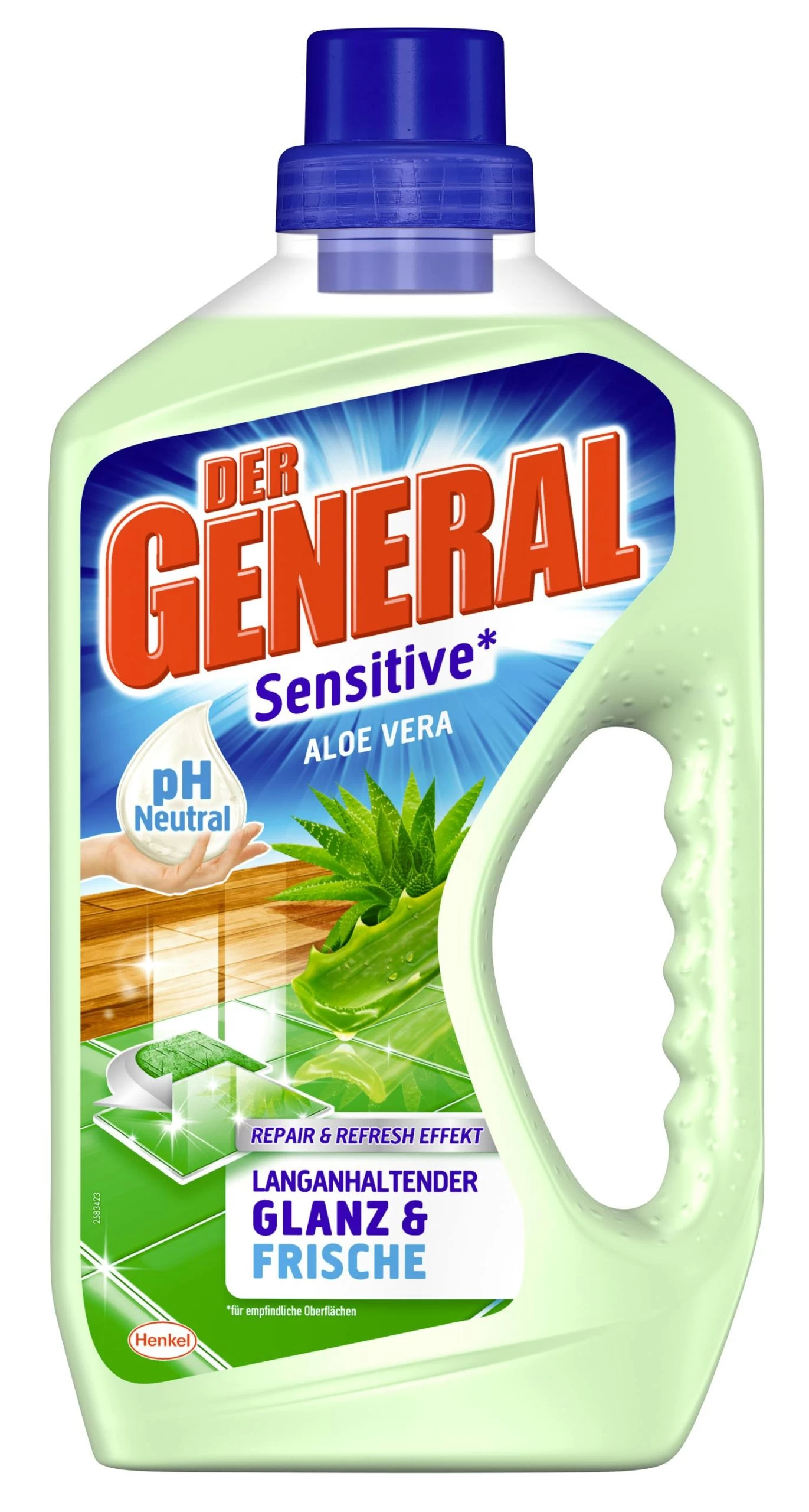 Der General Aloe Vera 8er Pack Allzweckreiniger PH-neutral 750 Ml Reinigen