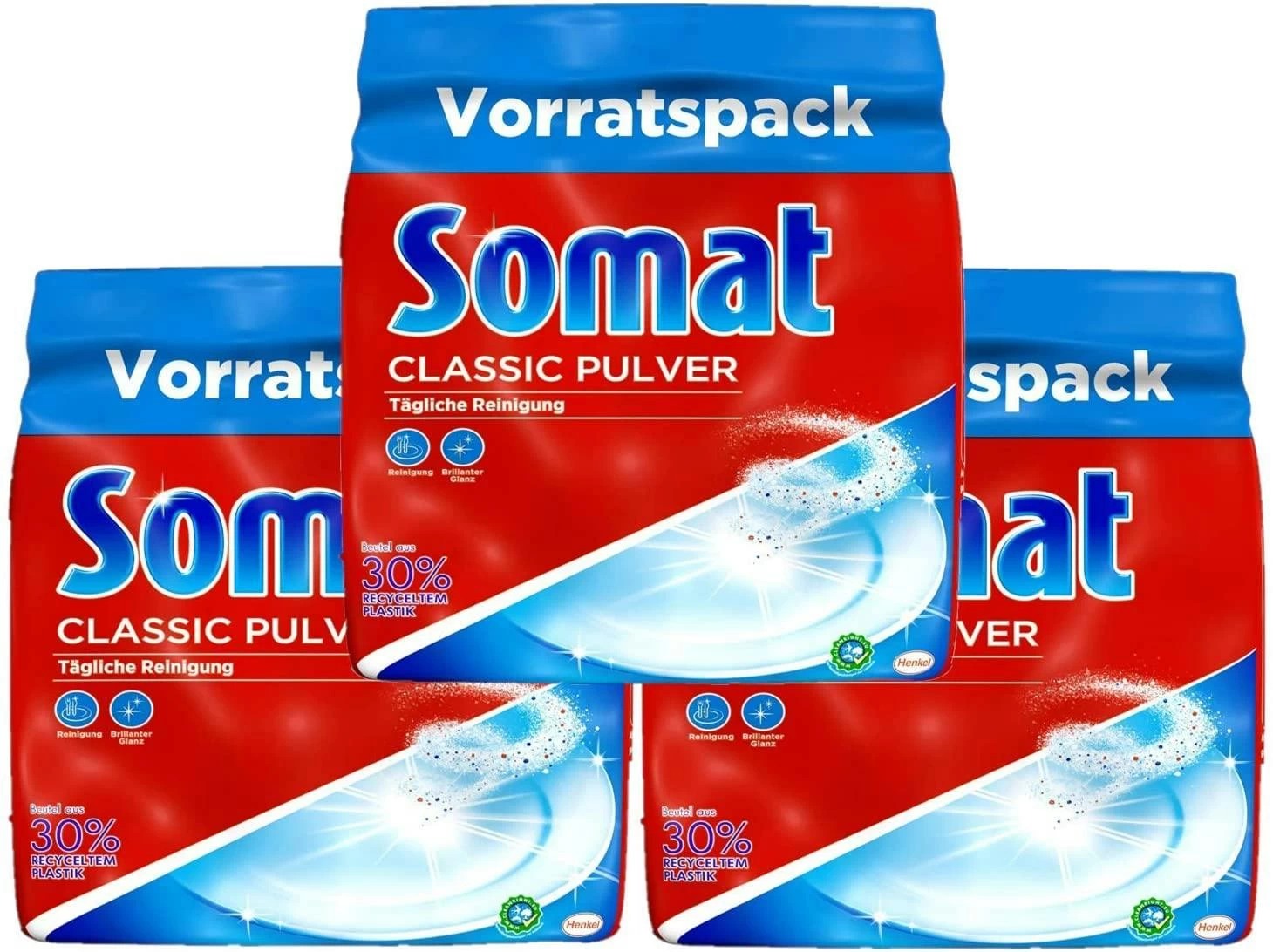 Somat Classic Pulver Geschirrspülmittel 5x1200 G Spülmaschinentabs Reinigung 3 Somat Classic Pulver Geschirrspülmittel 5x1200 G Spülmaschinentabs Reinigung – Bild 3