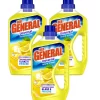 Der General Universal Frische Zitrone Allzweckreiniger 3x750 Ml Reinigungsmittel