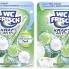 WC FRISCH Kraft Aktiv Pronature Minze Eukalyptus WC-Reiniger Duftspüler 4er Pack