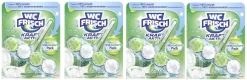 WC FRISCH Kraft Aktiv Pronature Minze Eukalyptus WC-Reiniger Duftspüler 4er Pack