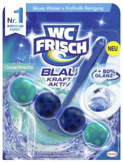 WC FRISCH Kraft Aktiv Blauspüler Ozeanfrische 4x50g WC Reiniger Reinigung -Reinigungsserien Laden b441fd29 f984 4cde a4de 19667c7d1646