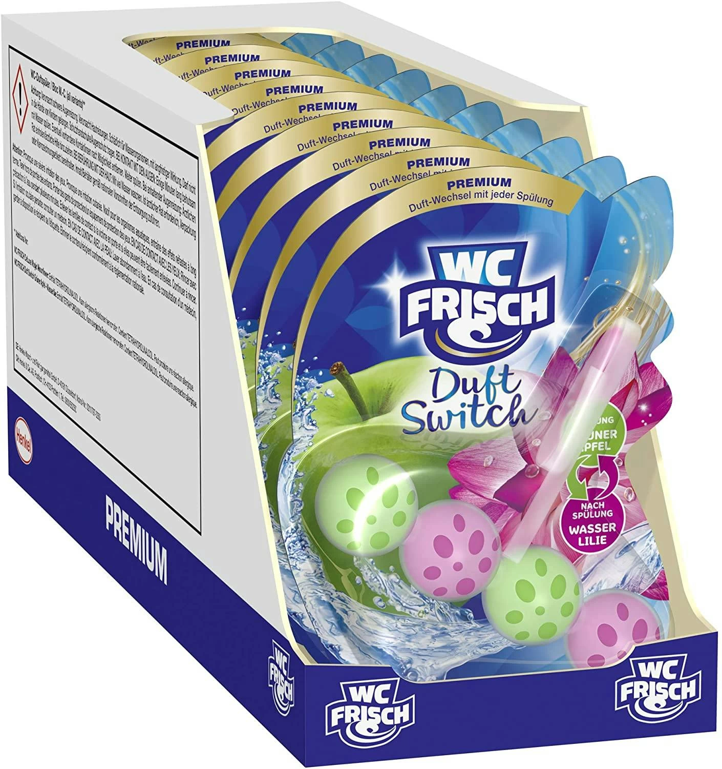 WC Frisch Duft Switch Saftiger Pfirsich Süßer Apfel 50g WC Reiniger Reinigung 5 WC Frisch Duft Switch Saftiger Pfirsich Süßer Apfel 50g WC Reiniger Reinigung – Bild 5