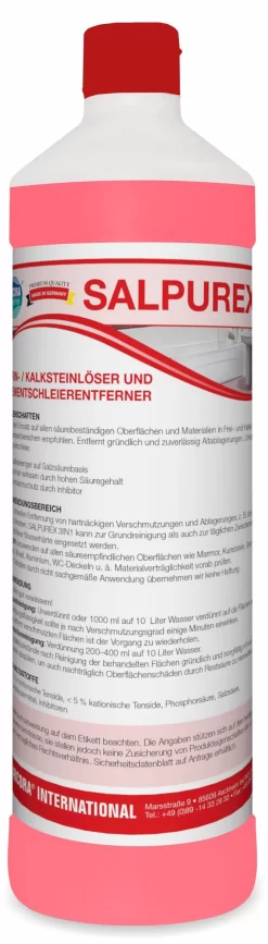 ARCORA Radikaler Sanitärgrundreiniger Auf Salzsäurebasis SALPUREX 3IN1 , 1L