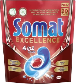 Somat Excellence 4in1 Caps 8x20 Caps Spülmaschinen Reinigung Geschirrspülmittel -Reinigungsserien Laden cb4ad769 d8a9 4dbc 85d9 d80c6f2664c7