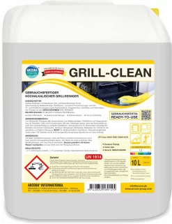 ARCORA Gebrauchsfertiger Hochalkalischer Grillreiniger GRILL-CLEAN, 10L